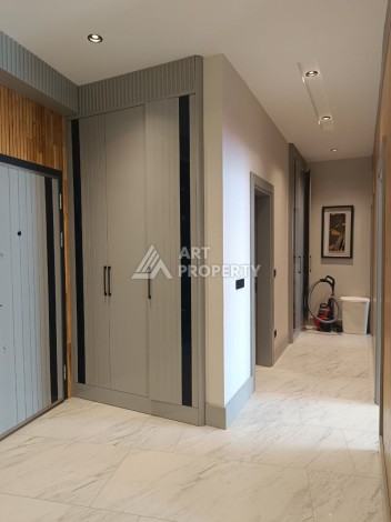 Квартира 2+1 с видом на море в районе Каргыджак, 109 кв.м. - Ракурс 16