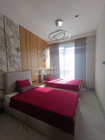 Квартира 2+1 с видом на море в районе Каргыджак, 109 кв.м. - Ракурс 27