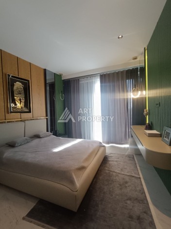 Квартира 2+1 с видом на море в районе Каргыджак, 109 кв.м. - Ракурс 28