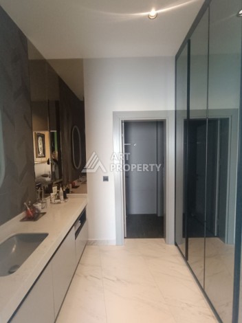 Квартира 2+1 с видом на море в районе Каргыджак, 109 кв.м. - Ракурс 38