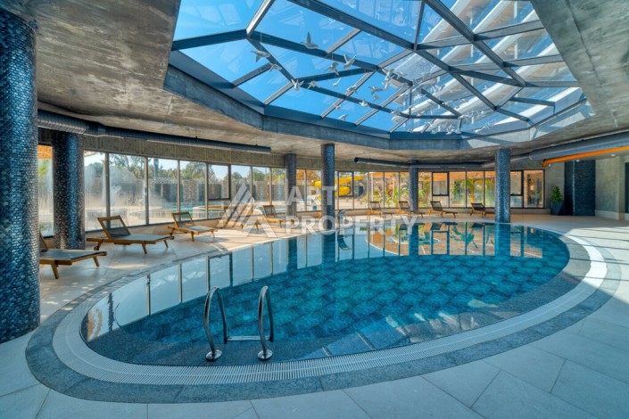 Квартира 2+1 с видом на море в районе Каргыджак, 109 кв.м. - Ракурс 62