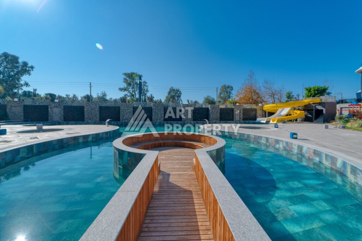 Квартира 2+1 с видом на море в районе Каргыджак, 109 кв.м. - Ракурс 75