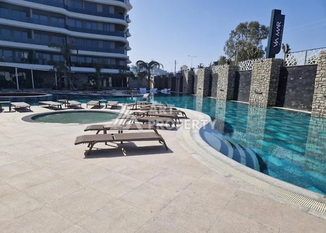 Квартира 2+1 с видом на море в районе Каргыджак, 109 кв.м. - Ракурс 94