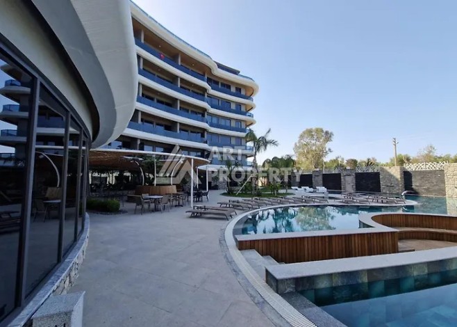 Квартира 2+1 с видом на море в районе Каргыджак, 109 кв.м. - Ракурс 95