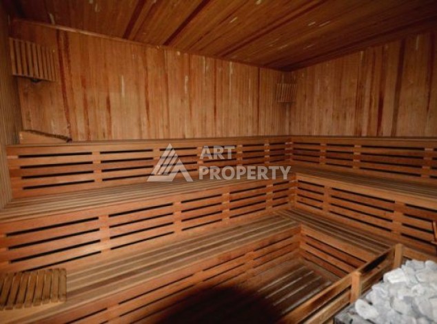 Большая квартира 2+1 с видом на бассейн. До моря 700 метров. - Ракурс 39