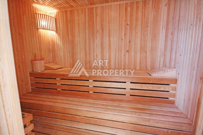 Большая квартира 2+1 с видом на бассейн. До моря 700 метров. - Ракурс 40