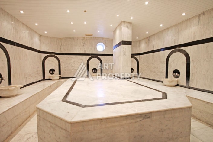 Квартира 2+1 в Махмутларе с видом на мор, горы и город. До моря 700 метров. - Ракурс 5