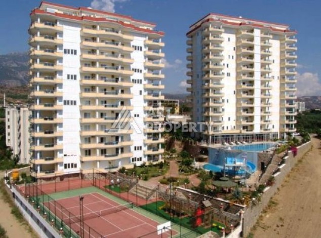 Квартира 2+1 в Махмутларе с видом на мор, горы и город. До моря 700 метров. - Ракурс 15