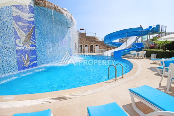 Квартира 2+1 в Махмутларе с видом на мор, горы и город. До моря 700 метров. - Ракурс 22