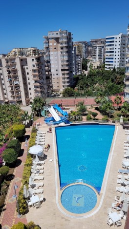 Квартира 2+1 в Махмутларе с видом на мор, горы и город. До моря 700 метров. - Ракурс 31