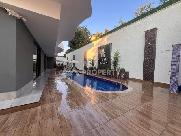 Квартира 2+1 в современном комплексе в центре Махмутлара, 850 метров до моря. - Ракурс 3