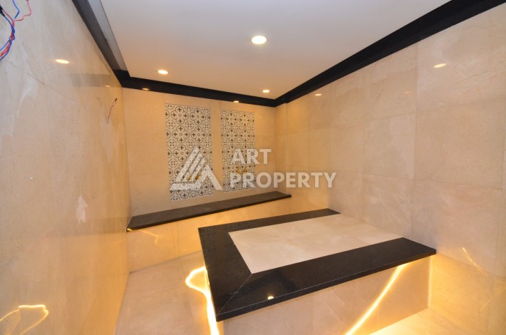 Квартира 2+1 в современном комплексе в центре Махмутлара, 850 метров до моря. - Ракурс 15