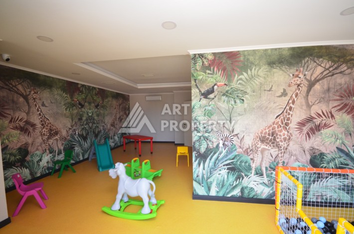 Квартира 2+1 в современном комплексе в центре Махмутлара, 850 метров до моря. - Ракурс 17