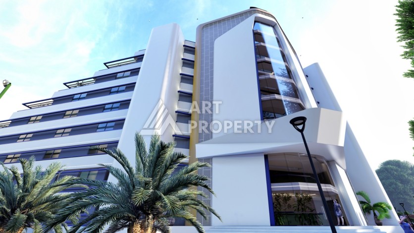 Квартиры 1+1, 2+1 и виллы 4+1 в Алтынташ, Анталия. Комфорт и высокое качество жизни площадью от 42 до 234 кв.м. - Ракурс 19