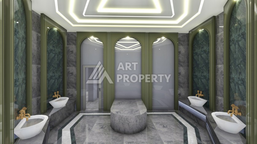 Квартиры 1+1, 2+1 и виллы 4+1 в Алтынташ, Анталия. Комфорт и высокое качество жизни площадью от 42 до 234 кв.м. - Ракурс 26