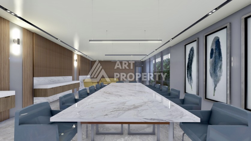 Квартиры 1+1, 2+1 и виллы 4+1 в Алтынташ, Анталия. Комфорт и высокое качество жизни площадью от 42 до 234 кв.м. - Ракурс 27