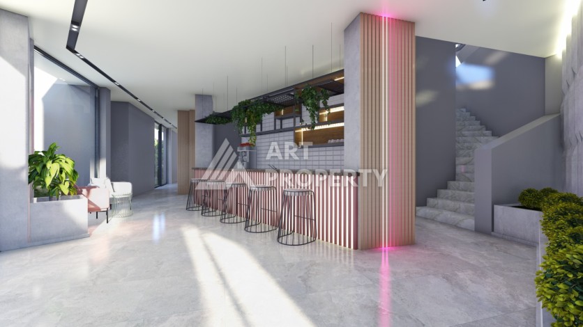 Квартиры 1+1, 2+1 и виллы 4+1 в Алтынташ, Анталия. Комфорт и высокое качество жизни площадью от 42 до 234 кв.м. - Ракурс 32