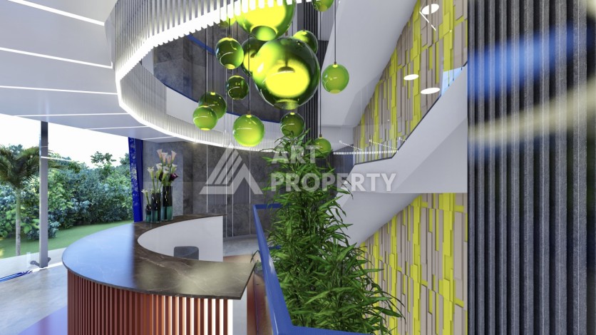 Квартиры 1+1, 2+1 и виллы 4+1 в Алтынташ, Анталия. Комфорт и высокое качество жизни площадью от 42 до 234 кв.м. - Ракурс 40