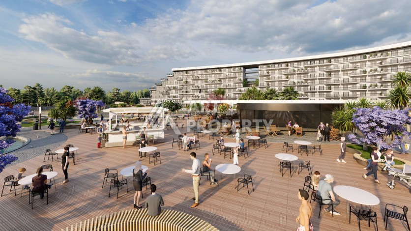 Шикарный масштабный проект с квартирами 1+1, 2+1 и 3+1 в районе Алтынташ, Анталия. - Ракурс 10