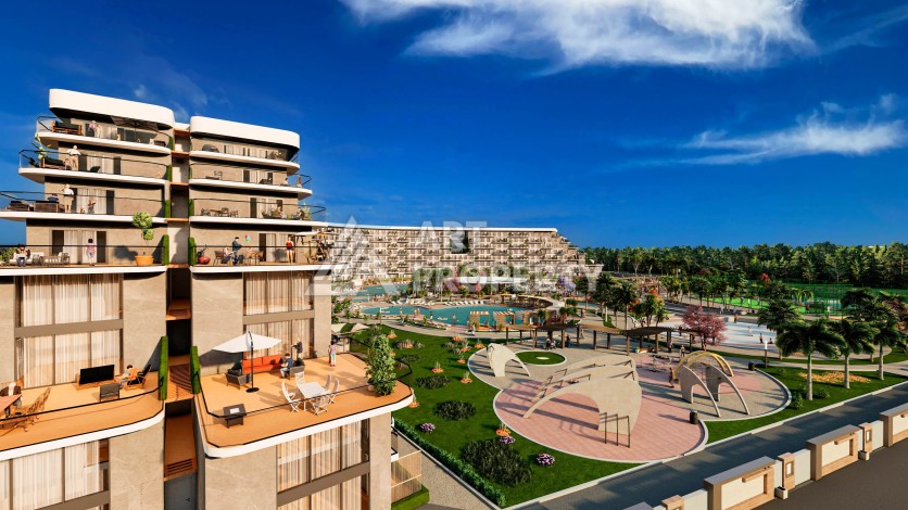 Шикарный масштабный проект с квартирами 1+1, 2+1 и 3+1 в районе Алтынташ, Анталия. - Ракурс 12