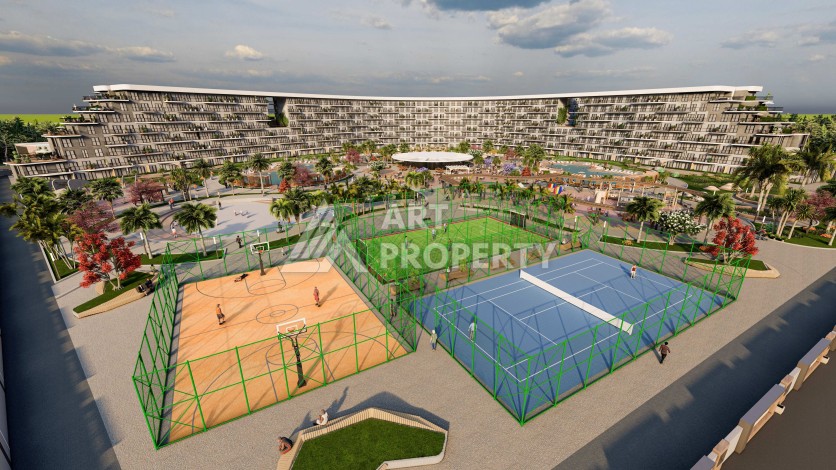 Шикарный масштабный проект с квартирами 1+1, 2+1 и 3+1 в районе Алтынташ, Анталия. - Ракурс 15