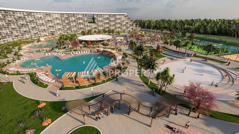 Шикарный масштабный проект с квартирами 1+1, 2+1 и 3+1 в районе Алтынташ, Анталия. - Ракурс 18