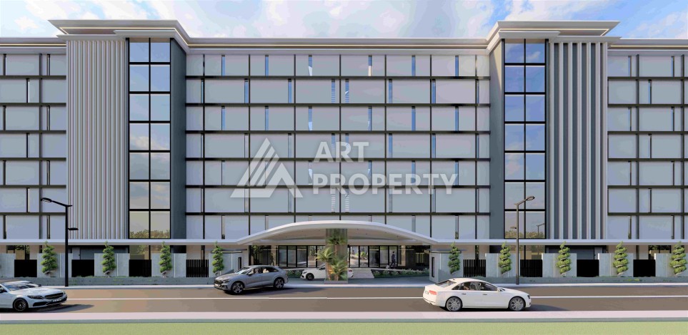 Резиденция премиум-класса с квартирами от 52 до 233 кв.м. в районе Алтынташ, Анталия - Ракурс 10