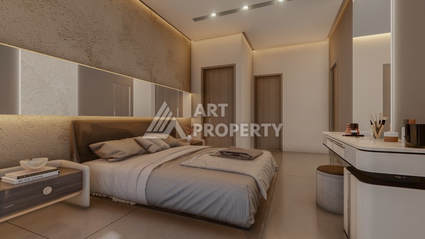 Резиденция премиум-класса с квартирами от 52 до 233 кв.м. в районе Алтынташ, Анталия - Ракурс 25