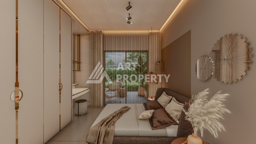 Резиденция премиум-класса с квартирами от 52 до 233 кв.м. в районе Алтынташ, Анталия - Ракурс 28