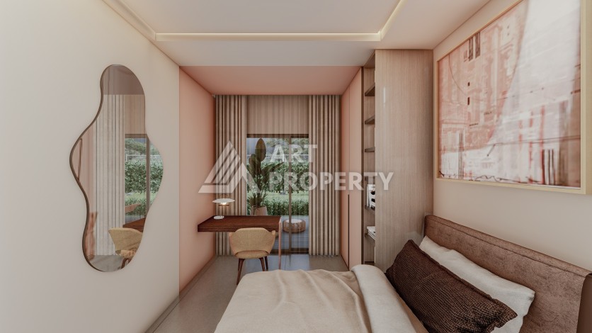 Резиденция премиум-класса с квартирами от 52 до 233 кв.м. в районе Алтынташ, Анталия - Ракурс 33