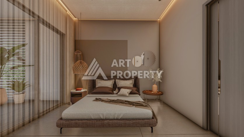 Резиденция премиум-класса с квартирами от 52 до 233 кв.м. в районе Алтынташ, Анталия - Ракурс 40