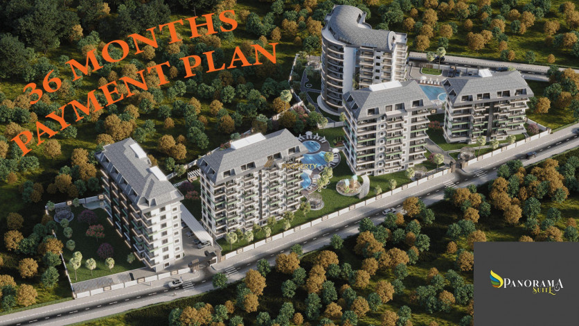 Новый комплекс на этапе строительства в Авсалларе. Элитное предложение по привлекательной цене! 60-165 м2 - Ракурс 11