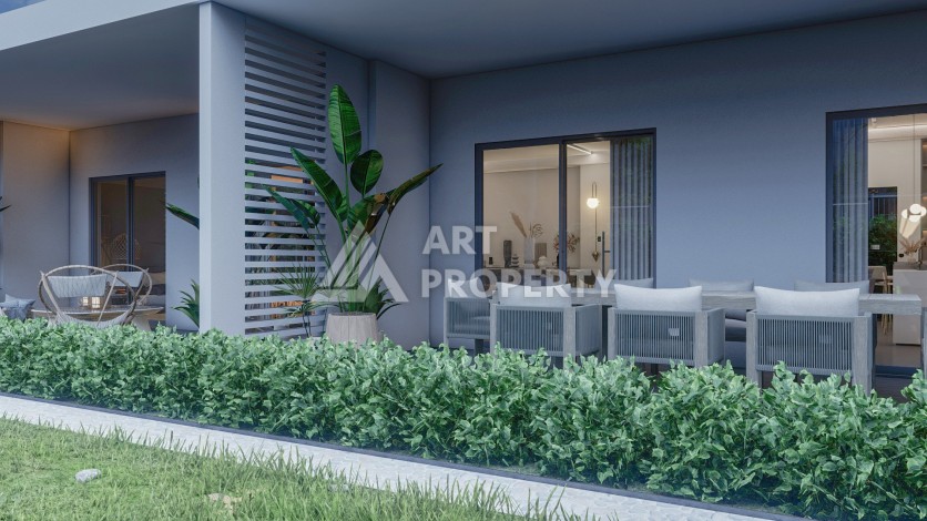 Резиденция премиум-класса с квартирами от 52 до 233 кв.м. в районе Алтынташ, Анталия - Ракурс 43