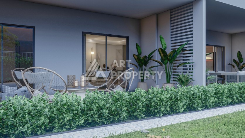 Резиденция премиум-класса с квартирами от 52 до 233 кв.м. в районе Алтынташ, Анталия - Ракурс 44