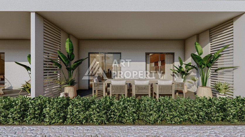 Резиденция премиум-класса с квартирами от 52 до 233 кв.м. в районе Алтынташ, Анталия - Ракурс 45