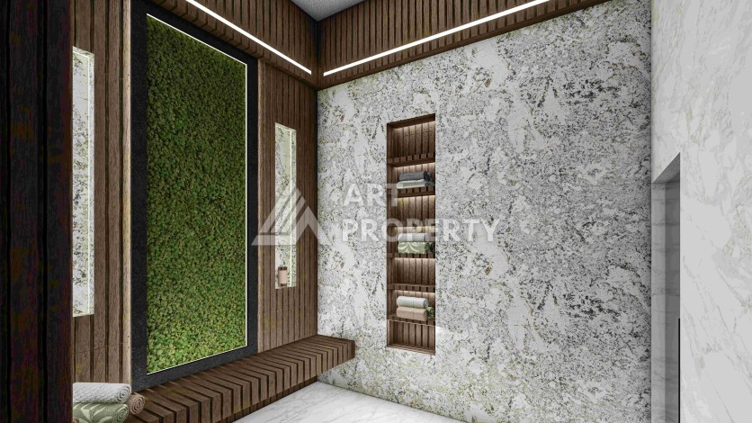 Резиденция премиум-класса с квартирами от 52 до 233 кв.м. в районе Алтынташ, Анталия - Ракурс 57