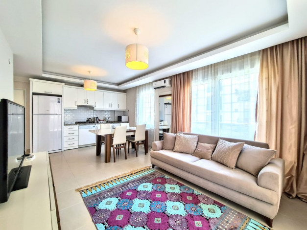 Двухкомнатная квартира в развивающемся районе Авсаллар, Алания, 75 м2 - Ракурс 21