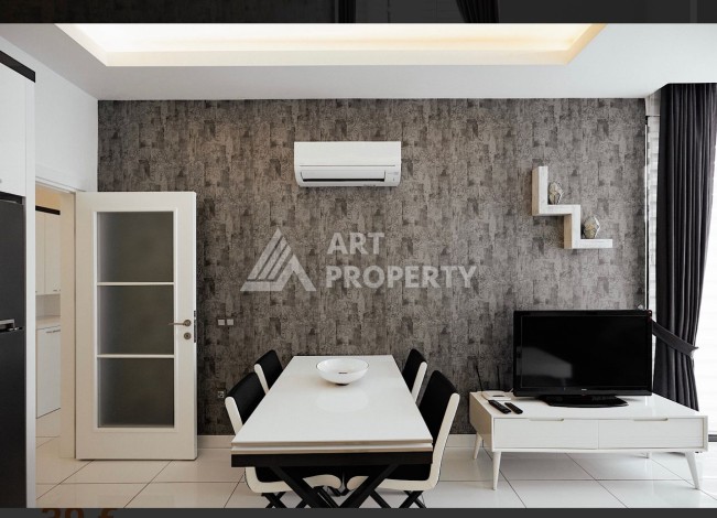Меблированная квартира 1+1 в центре Алании, 55 кв.м. - Ракурс 4