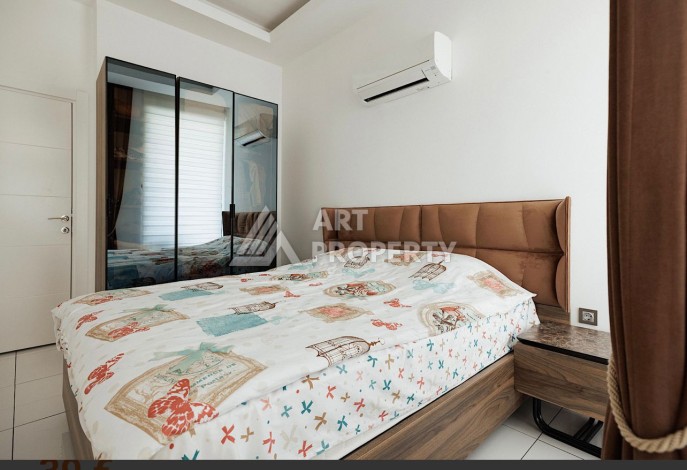 Меблированная квартира 1+1 в центре Алании, 55 кв.м. - Ракурс 6