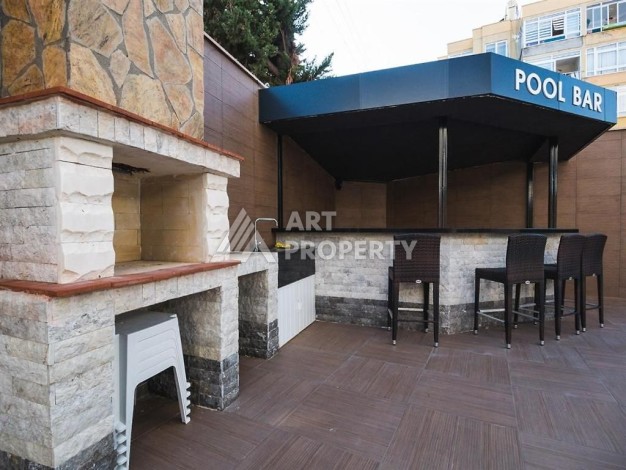 Меблированная квартира 1+1 в центре Алании, 55 кв.м. - Ракурс 14