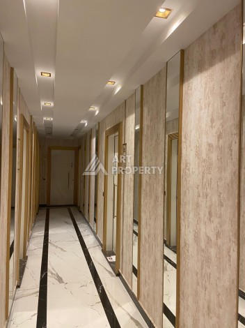 Двухкомнатная квартира в эксклюзивной резиденции, 60 кв.м. Центр, Алания. - Ракурс 6