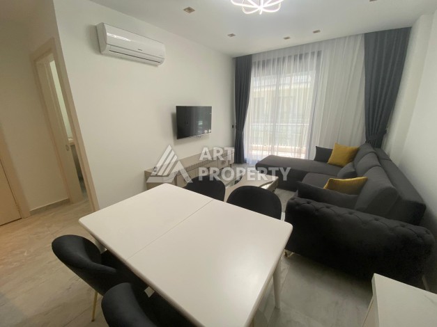 Двухкомнатная квартира в эксклюзивной резиденции, 60 кв.м. Центр, Алания. - Ракурс 10