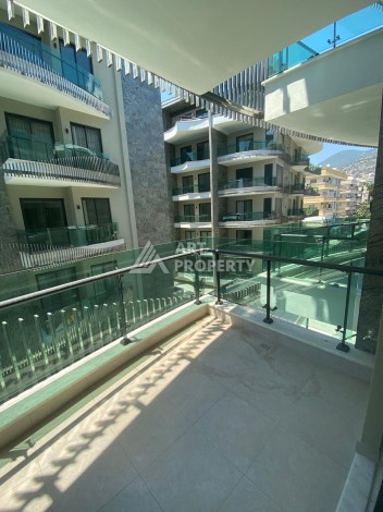 Двухкомнатная квартира в эксклюзивной резиденции, 60 кв.м. Центр, Алания. - Ракурс 14