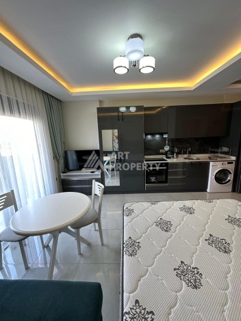 Квартира-студия в современной резиденции, 32 кв.м. Махмутлар, Алания - Ракурс 9