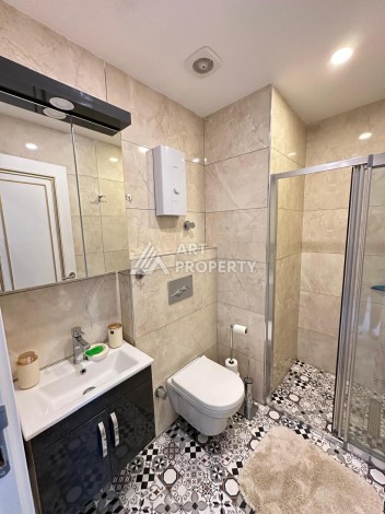 Квартира-студия в современной резиденции, 32 кв.м. Махмутлар, Алания - Ракурс 12