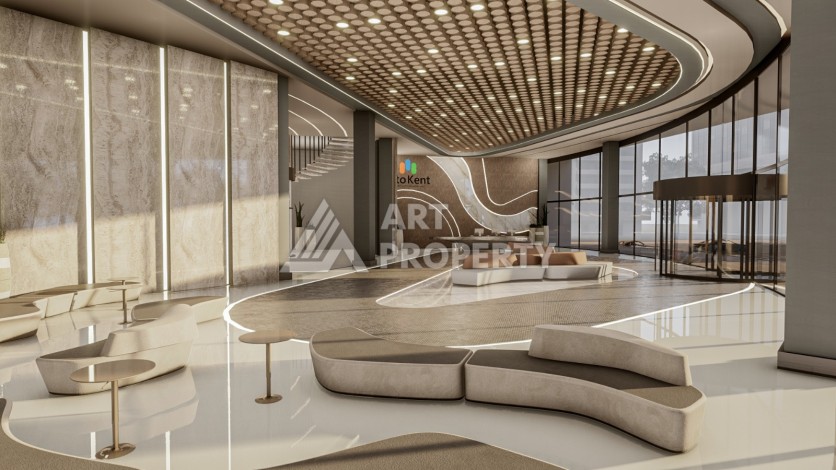 Инновационный проект коммерческой недвижимости от 25 до 920 м² в Анталии, Аксу. - Ракурс 25