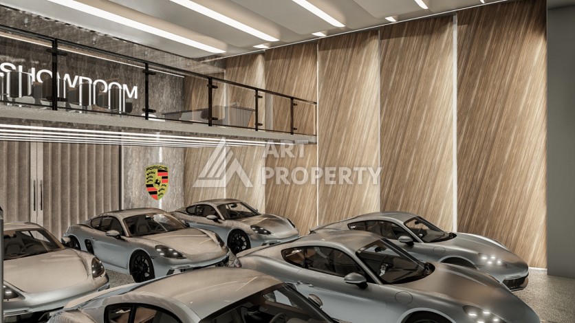 Инновационный проект коммерческой недвижимости от 25 до 920 м² в Анталии, Аксу. - Ракурс 32