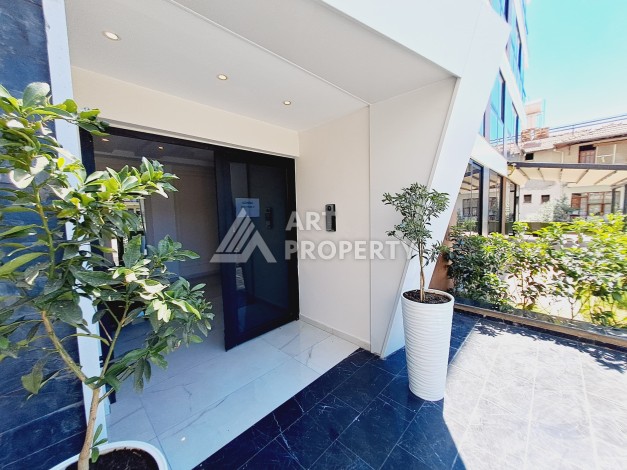 Квартиры 2+1 и 3+1 с видом на море и крепость, от 90 до 110 м². Кучукхасбахче, Алания - Ракурс 12