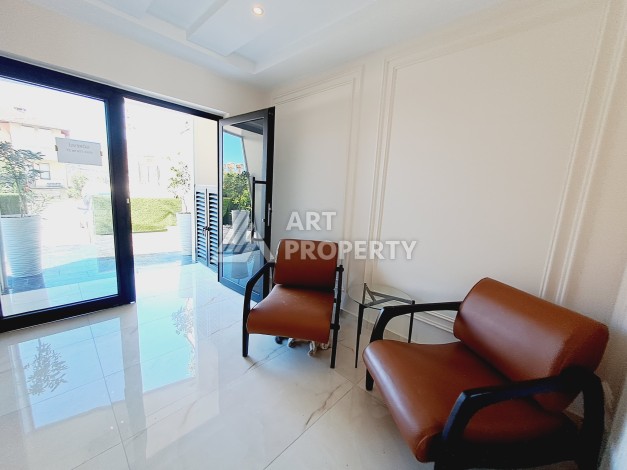 Квартиры 2+1 и 3+1 с видом на море и крепость, от 90 до 110 м². Кучукхасбахче, Алания - Ракурс 13