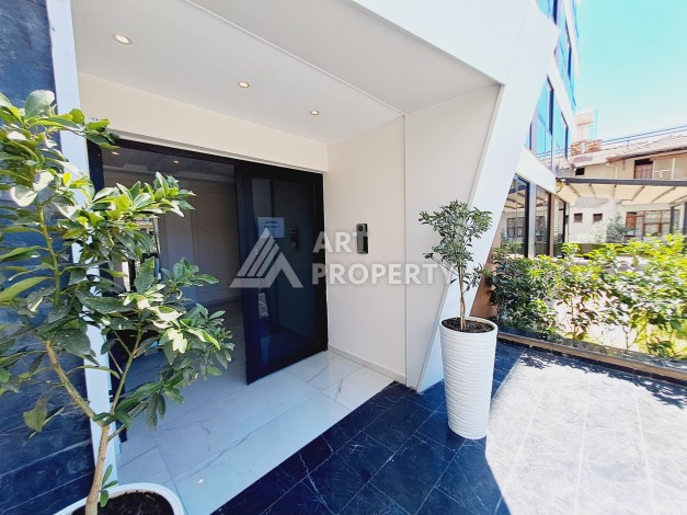 Квартиры 2+1 и 3+1 с видом на море и крепость, от 90 до 110 м². Кучукхасбахче, Алания - Ракурс 15